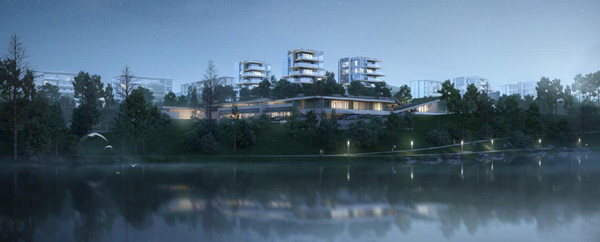 中央公園悅府意境圖。華潤置地供圖