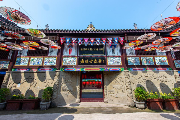 雍溪古戲樓。大足區(qū)委宣傳部供圖