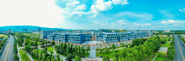 已建成的西部（重慶）科學(xué)城江津片區(qū)中科（重慶）智慧產(chǎn)研城項目。白巧玲攝