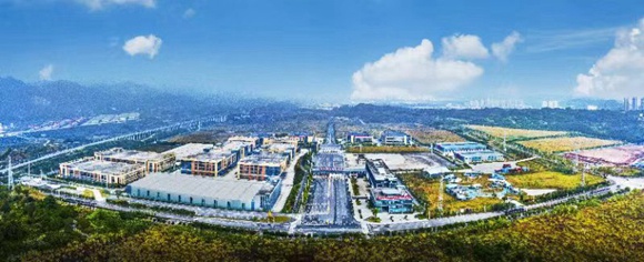 江津綜保區(qū)大景圖。江津區(qū)委宣傳部供圖 華龍網(wǎng)發(fā)