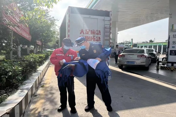 活動現(xiàn)場。大足區(qū)消防救援支隊(duì)供圖