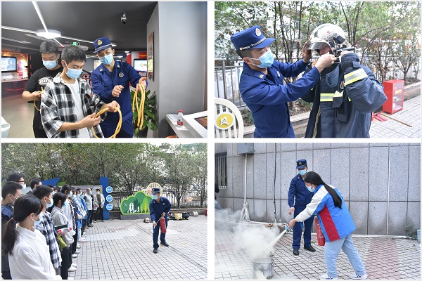 活動現(xiàn)場。渝中區(qū)消防救援支隊供圖