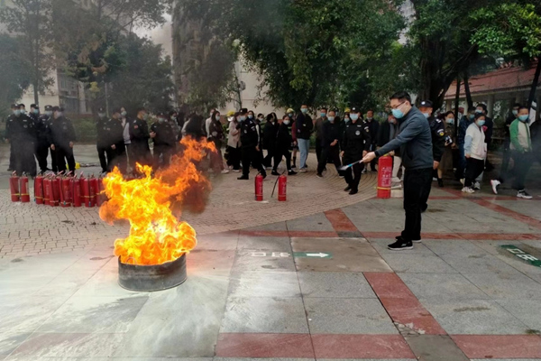 活動現(xiàn)場。潼南區(qū)消防救援支隊供圖