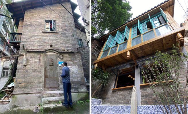 老宅翻新后重新煥發(fā)生機(jī)。受訪者供圖