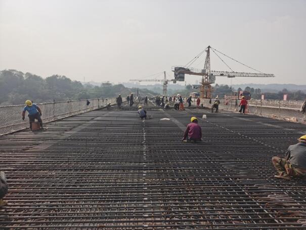 陶家隧道項(xiàng)目施工現(xiàn)場。城投建設(shè)公司供圖