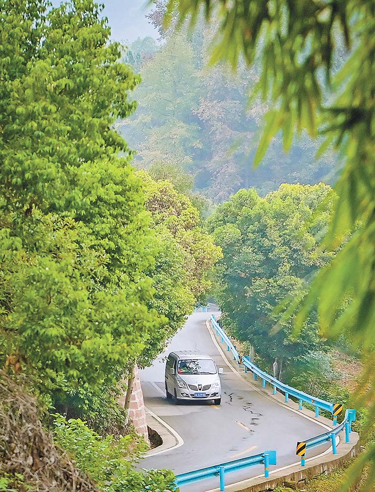 運輸 23日，滿載蔬菜包的運輸車輛在前往城區(qū)途中。