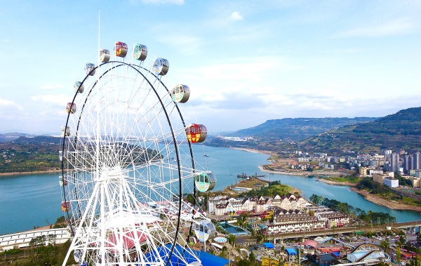 美心紅酒小鎮(zhèn)景區(qū)。楊孝永攝