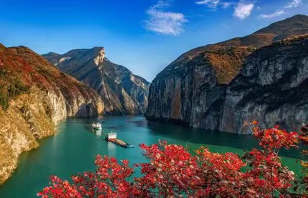 瞿塘峽美麗風景。奉節(jié)縣委宣傳部供圖