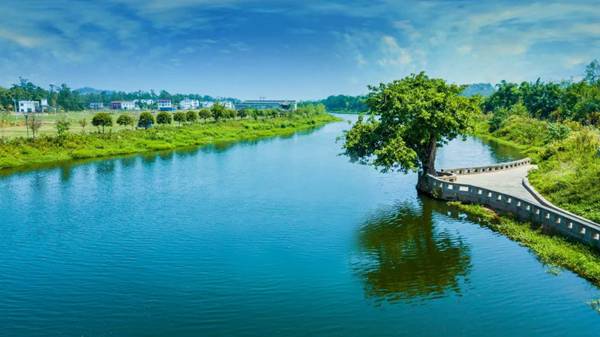 龍溪河美麗風光。梁平區(qū)委宣傳部供圖