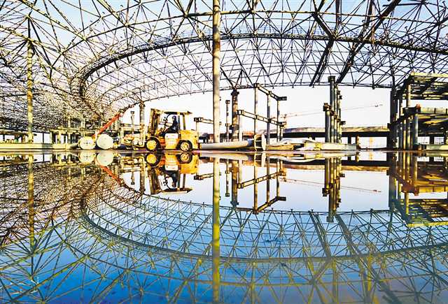 T3B輪廓初現(xiàn)。(江北機(jī)場(chǎng)供圖)