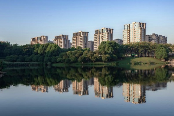 衿湖翠林實(shí)景圖。香港置地供圖