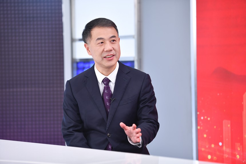 訪談現(xiàn)場(chǎng)。鄒樂(lè)攝