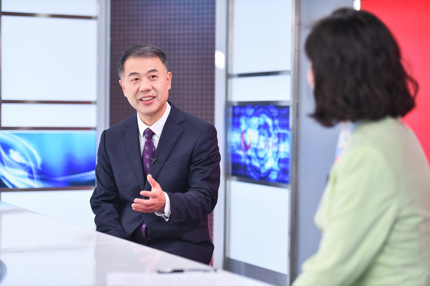 訪談現(xiàn)場(chǎng)。鄒樂(lè)攝