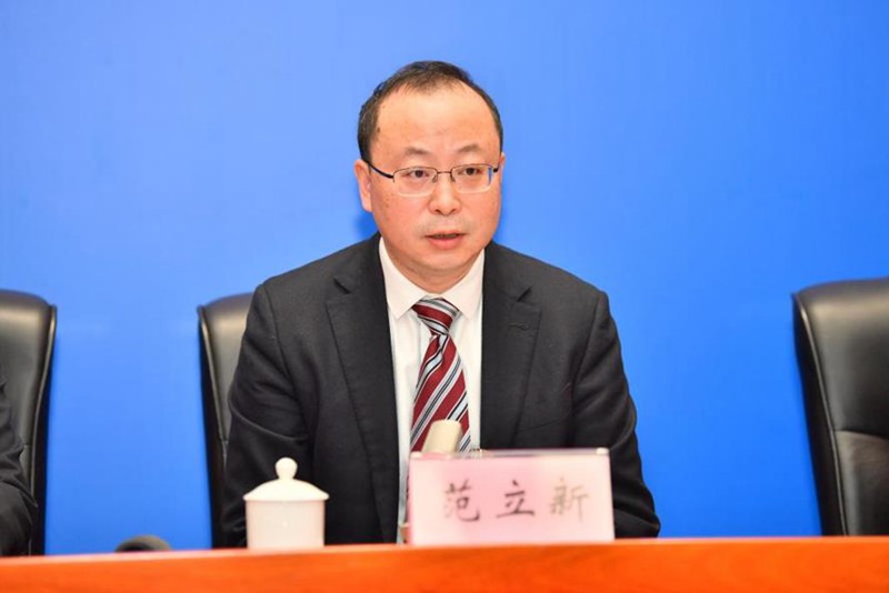 范立新介紹相關(guān)情況。王加喜攝