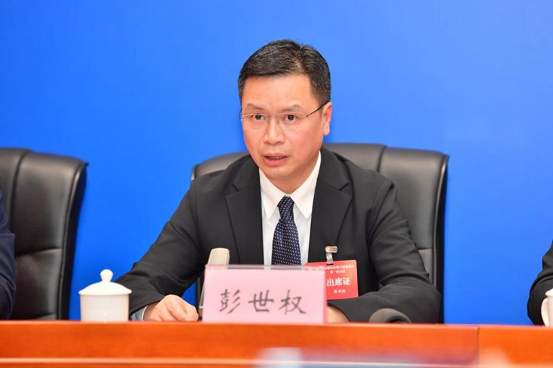 彭世權(quán)介紹相關(guān)情況。王加喜攝