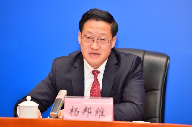 楊邦維。重慶市政協(xié)供圖