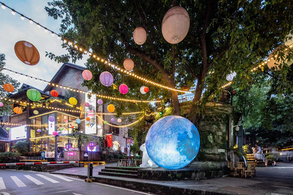 北倉(cāng)文創(chuàng)街區(qū)。江北區(qū)文旅委供圖