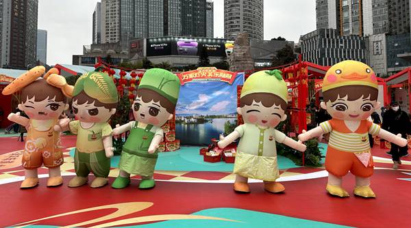 憨態(tài)可掬的“梁娃”。梁平區(qū)委宣傳部供圖