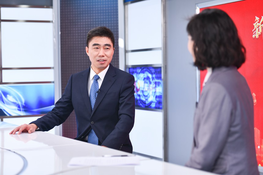 訪談現(xiàn)場(chǎng)。鄒樂攝