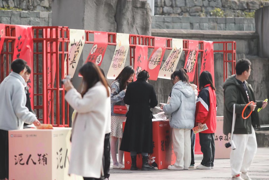 大觀新春活動現(xiàn)場。活動方供圖