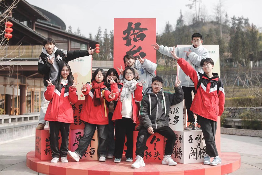 大觀新春活動現(xiàn)場。活動方供圖