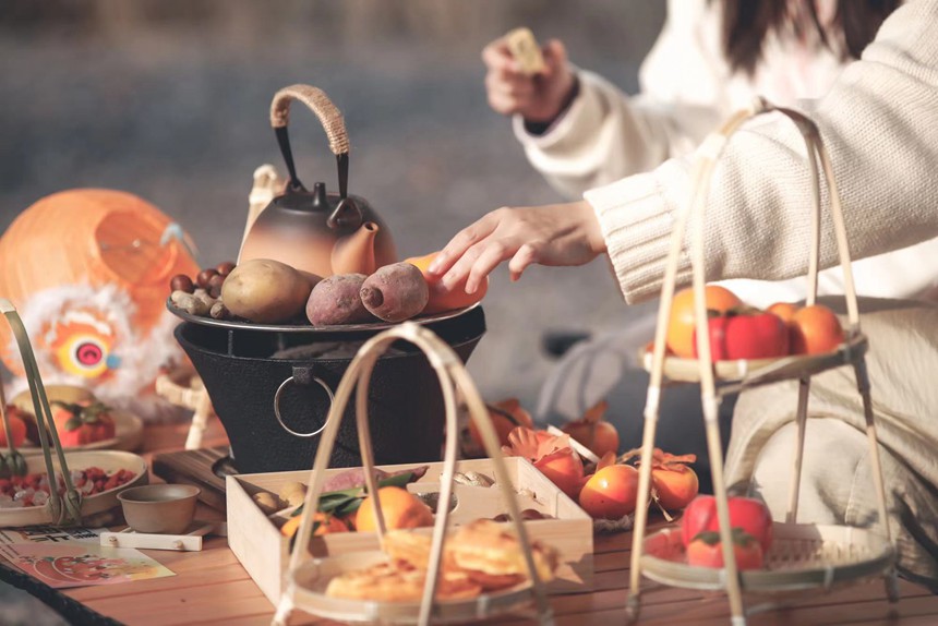 大觀新春活動現(xiàn)場?；顒臃焦﹫D