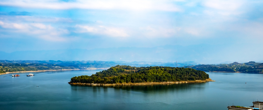 重慶皇華島國家濕地公園。