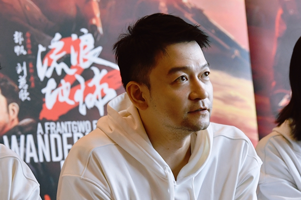 導(dǎo)演郭帆。鄒樂攝