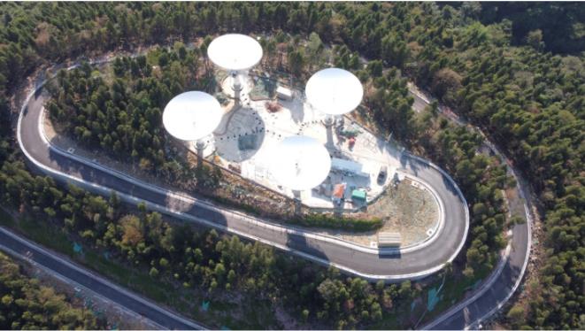 位于重慶市兩江新區(qū)明月山的“中國復眼”一期。北理工重慶創(chuàng)新中心供圖