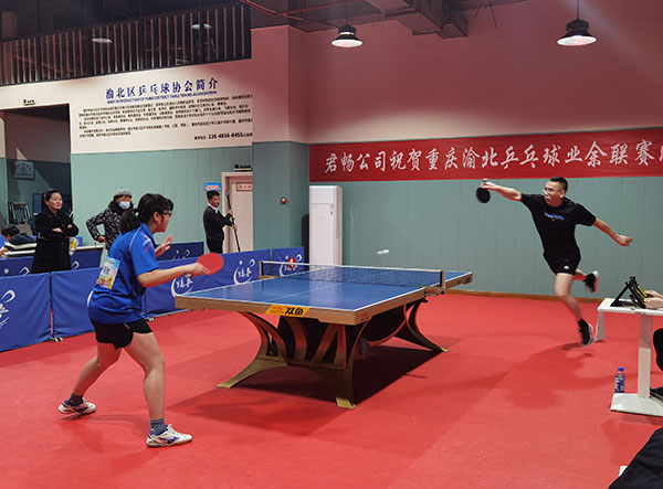 選手在比賽中。主辦方供圖