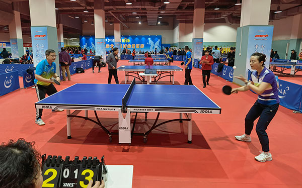 選手在比賽中。主辦方供圖