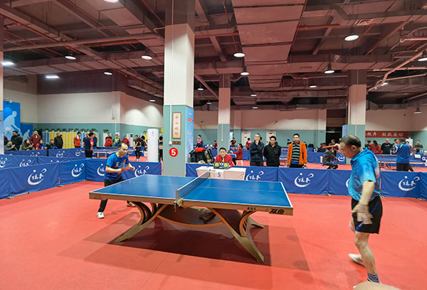 選手在比賽中。主辦方供圖