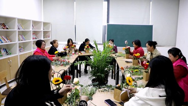 開展豐富的文化活動。蘇慶攝