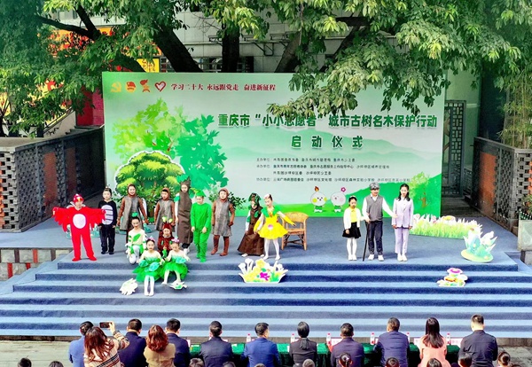 啟動儀式現(xiàn)場。共青團(tuán)重慶市委供圖