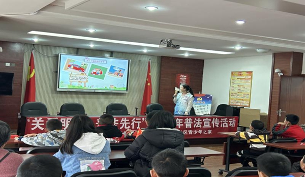 活動現(xiàn)場。共青團(tuán)綦江區(qū)委供圖