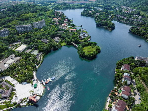 休閑度假好去處。重慶高新區(qū)公共服務(wù)局供圖