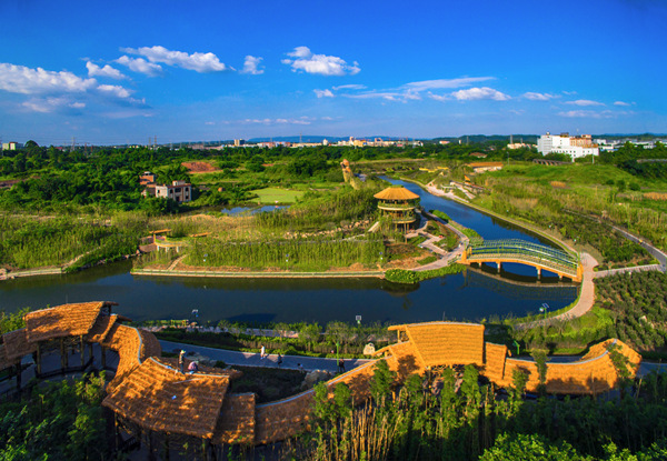 重慶榮峰河。重慶市水利局供圖