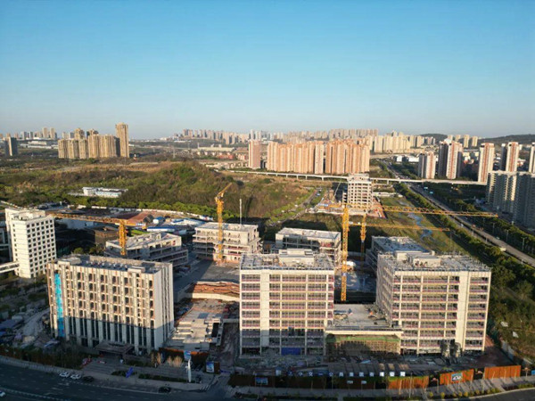 中交重慶總部基地。重投置業(yè)供圖