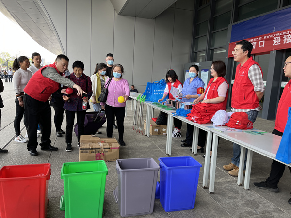 活動(dòng)現(xiàn)場(chǎng)。沙坪壩區(qū)交通局供圖