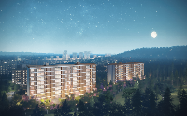 保億中央潤園效果圖。保億置業(yè)供圖