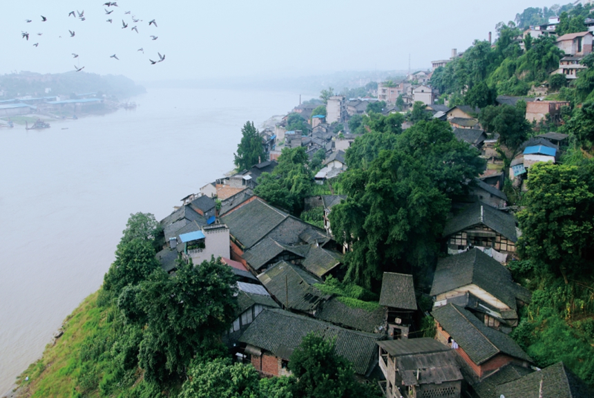 江津白沙鎮(zhèn)。 江津區(qū)委宣傳部供圖