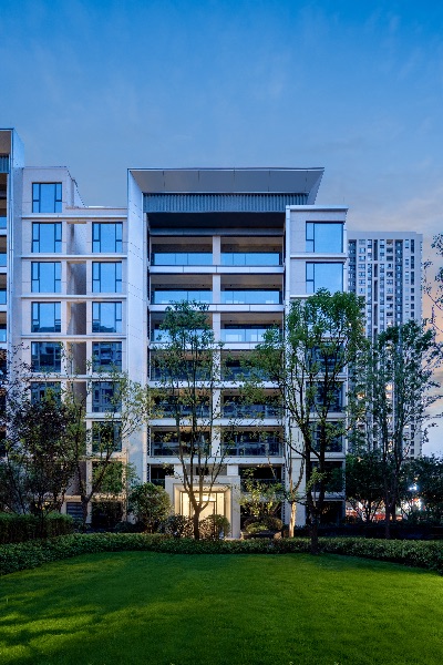 華宇城御璟縵云間實景。重慶華宇供圖