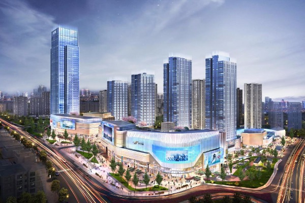 華宇城效果圖。重慶華宇供圖