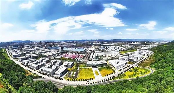 國際物流樞紐園。沙坪壩發(fā)布供圖