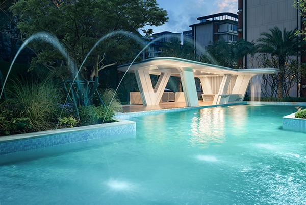 項目實景圖。招商渝天府供圖