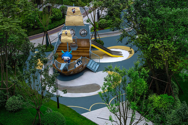 龍湖交付園區(qū)實景圖。龍湖供圖