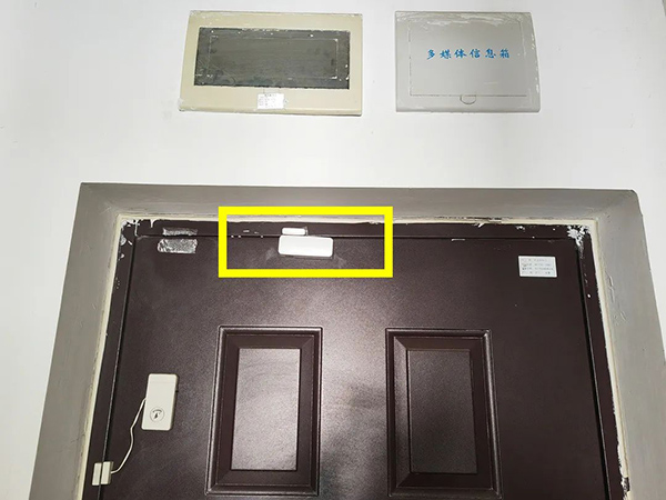 康居西城公租房小區(qū)智慧門禁。市住房城鄉(xiāng)建委供圖