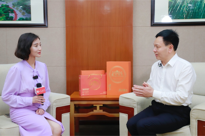 訪談現(xiàn)場。向詩佳攝。