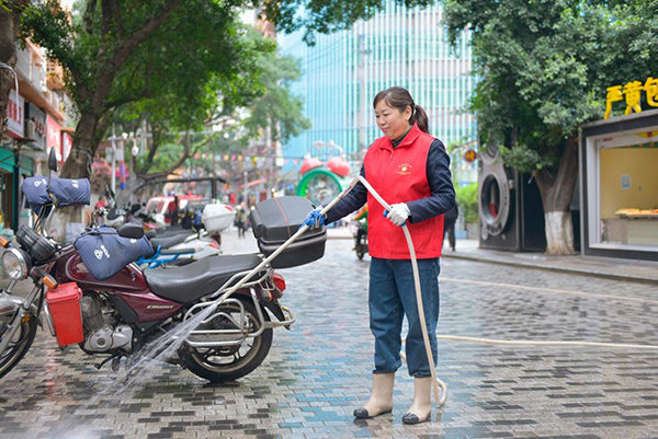 改善社區(qū)居住環(huán)境。東原仁知供圖