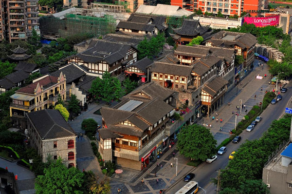 重慶映像·萬達(dá)坊實(shí)景圖。重慶映像·萬達(dá)坊供圖